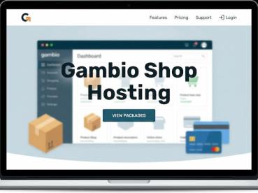 Gambio Shop Hosting